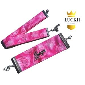 2pc Cancer Awareness Bracelet + Choker set